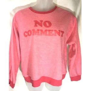 Freeze Sweatshirt Size XL No Comment Print